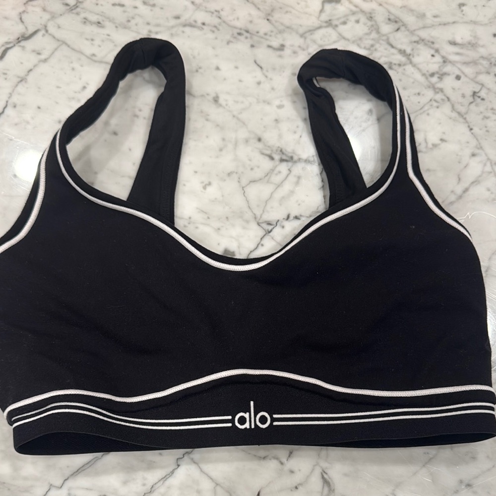 ALO Yoga Black Sports Bra
